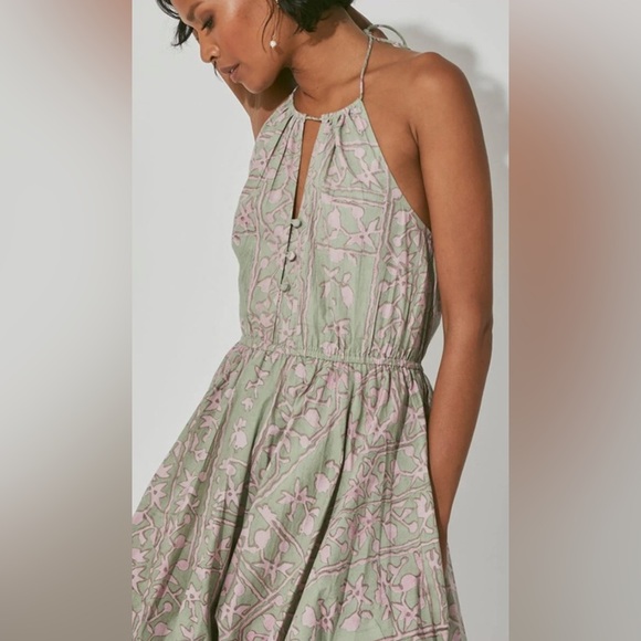 CLEOBELLA FLORA HALTER DRESS, NWT - Picture 2 of 3